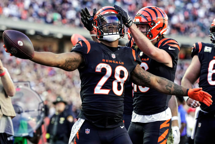 Cincinnati Bengals running back Joe Mixon